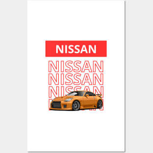 Nissan gtr Posters and Art